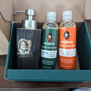 *SOLD* Dr Squatch Holy Grail Hand Soap Dispenser Limited Edition BNIB INCLUDES